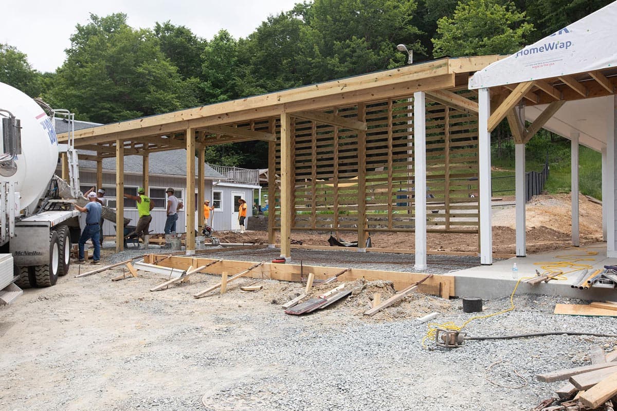 Child Development Center construction