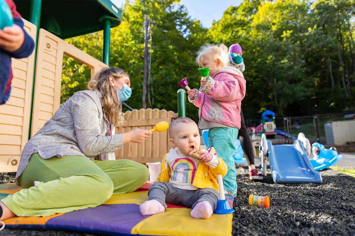 Child Development Center students