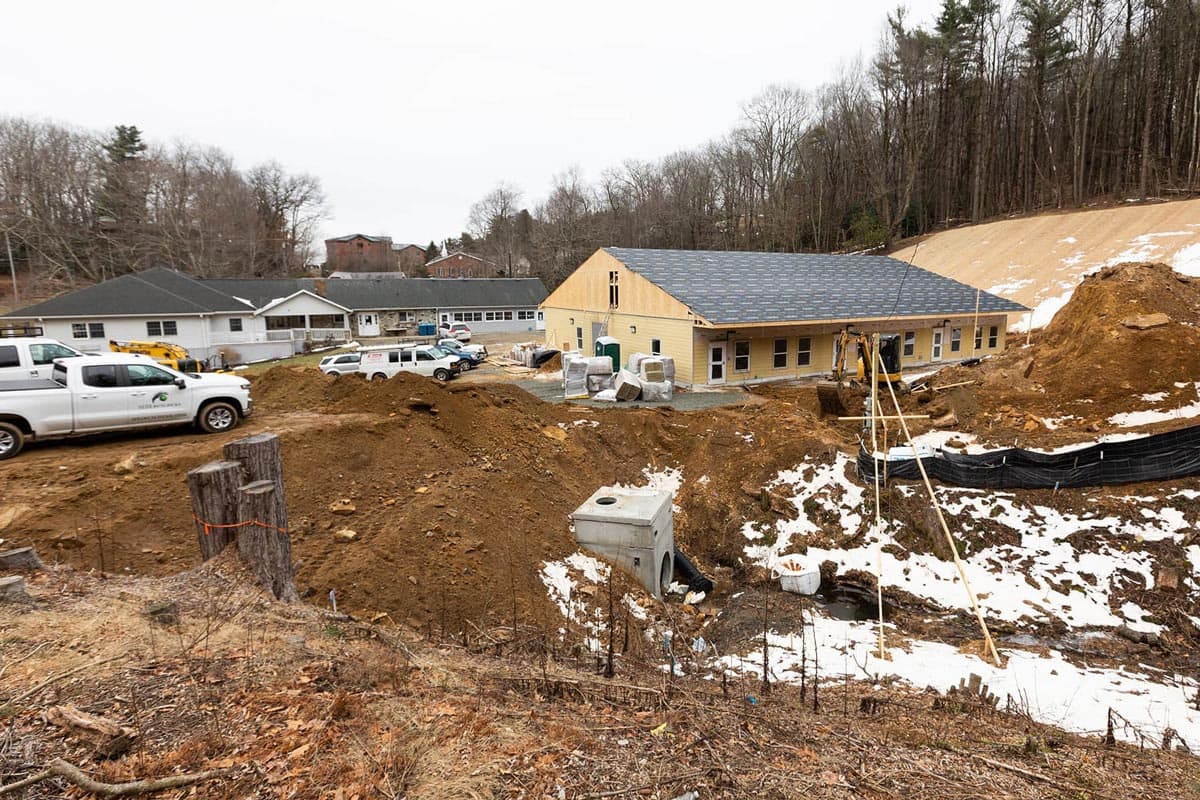 Child Development Center construction