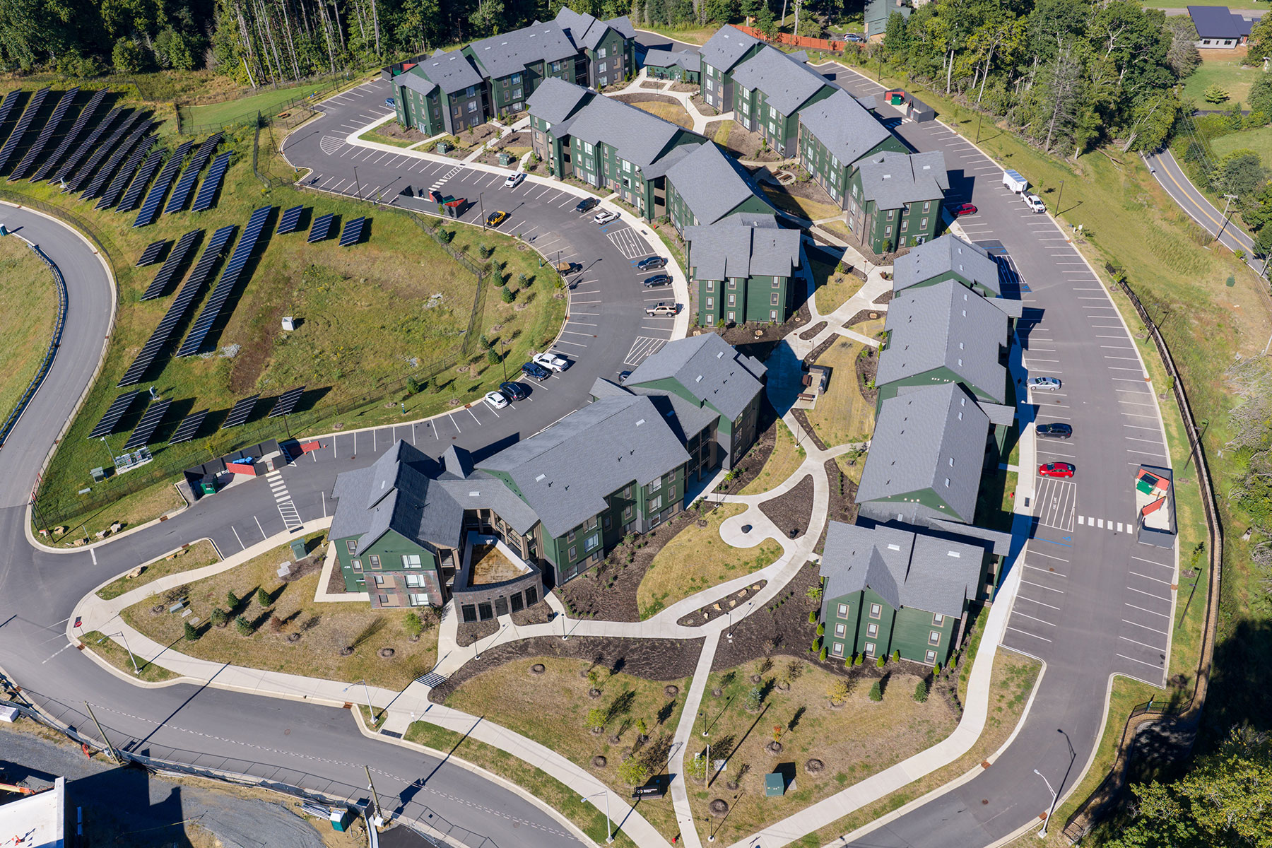 The Innovation Ridge faculty and staff housing development at App State’s Innovation District.