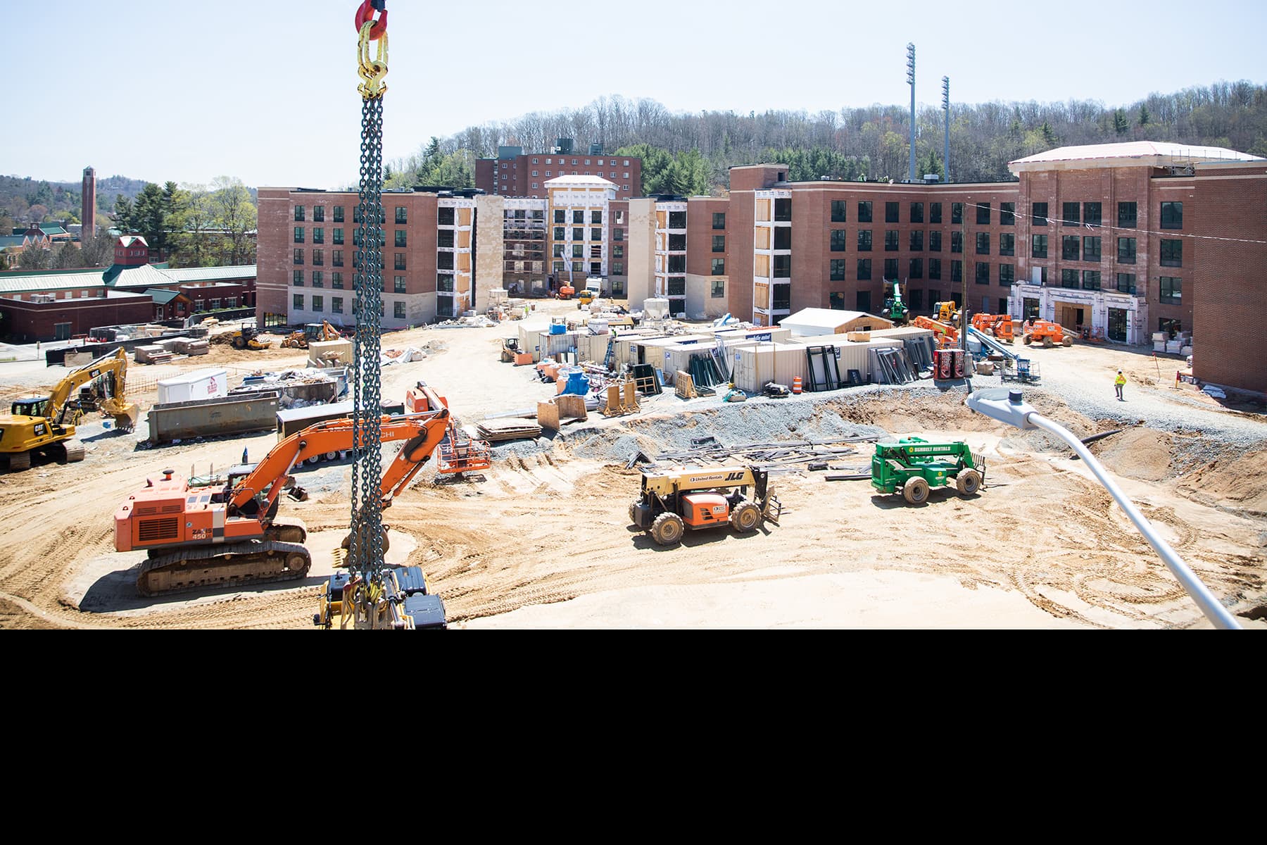 Residence halls construction