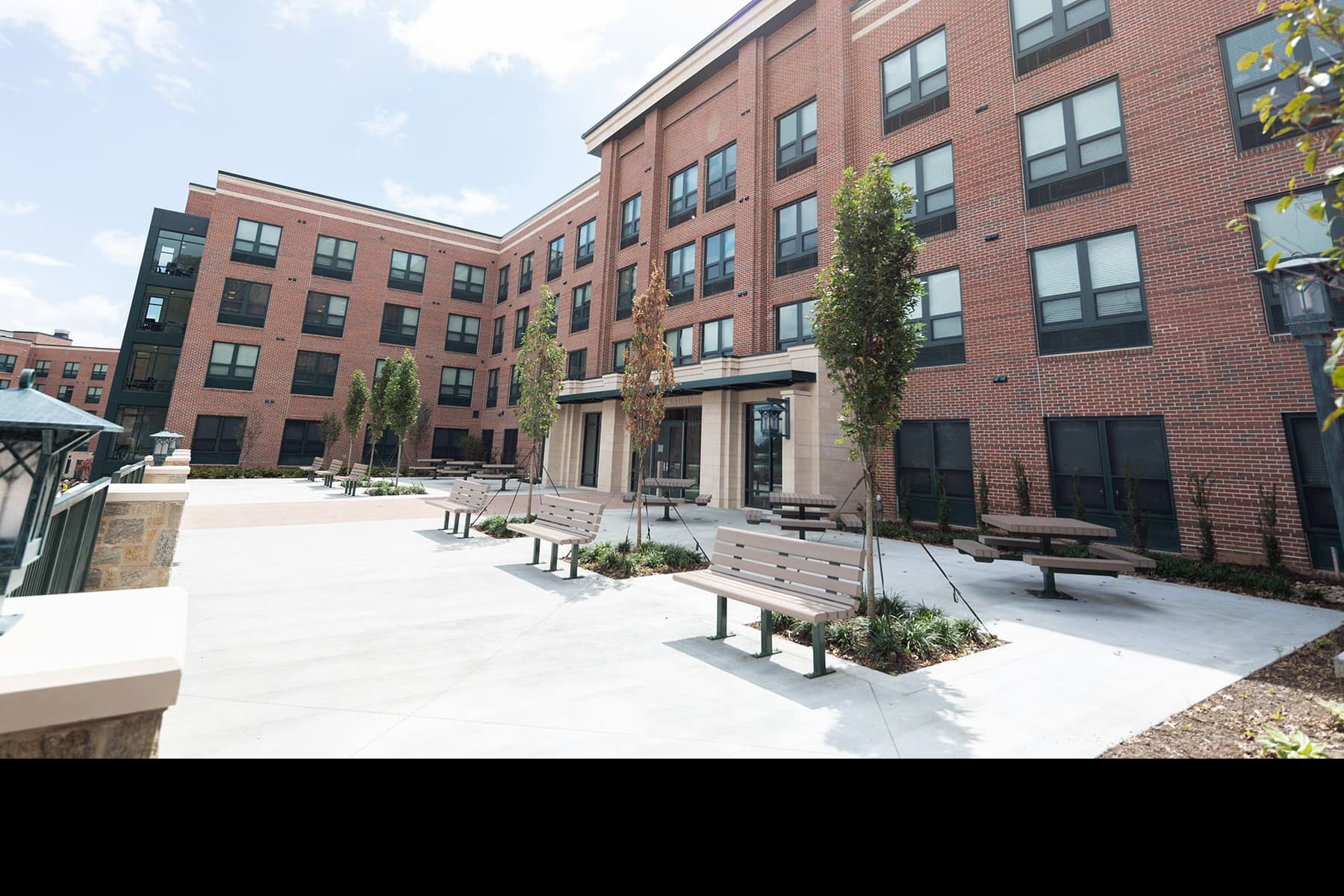 Residence halls construction