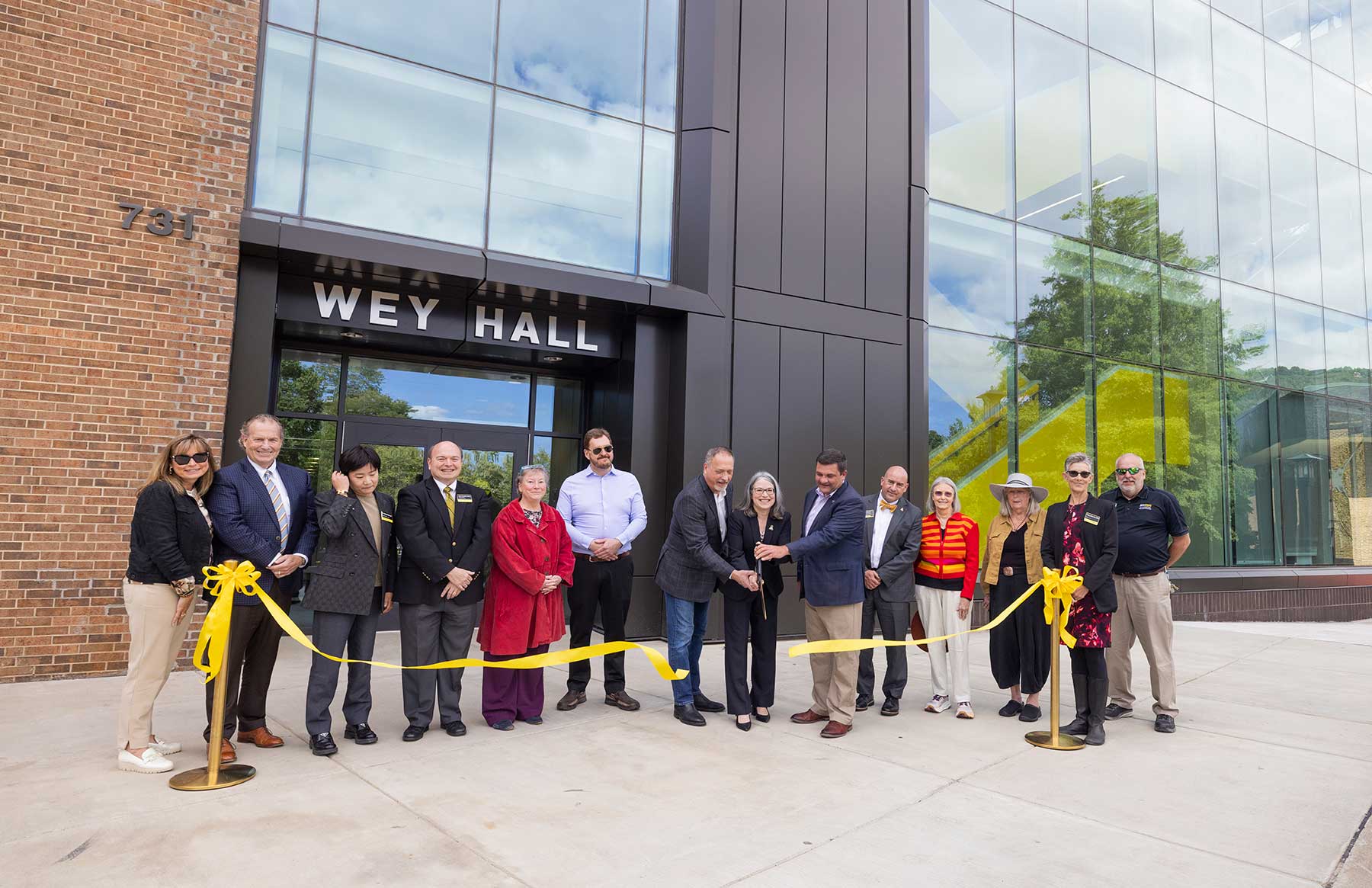 Wey Hall Ribbon Cutting