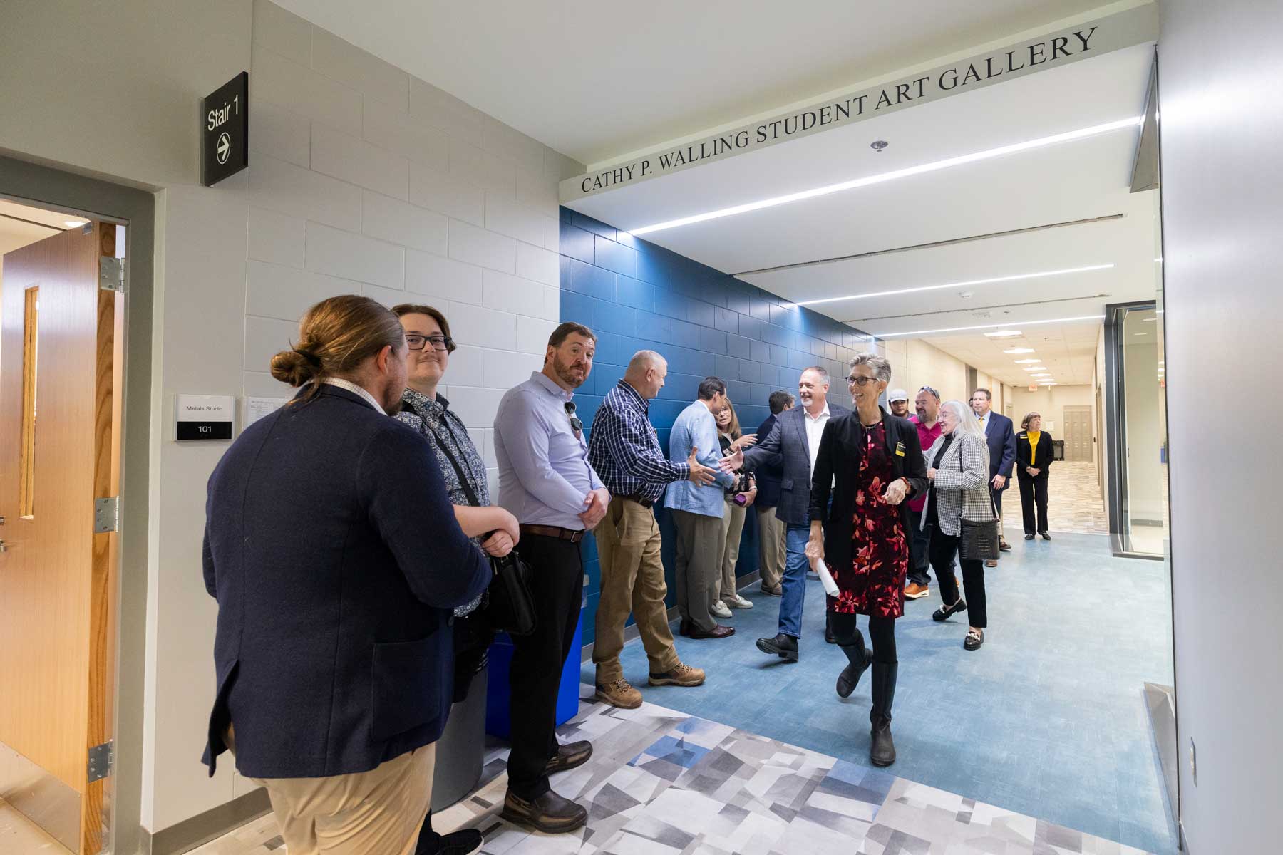 Wey Hall leaders tour