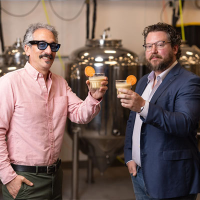 Dr. Brett Taubman and Daniel Parker photo