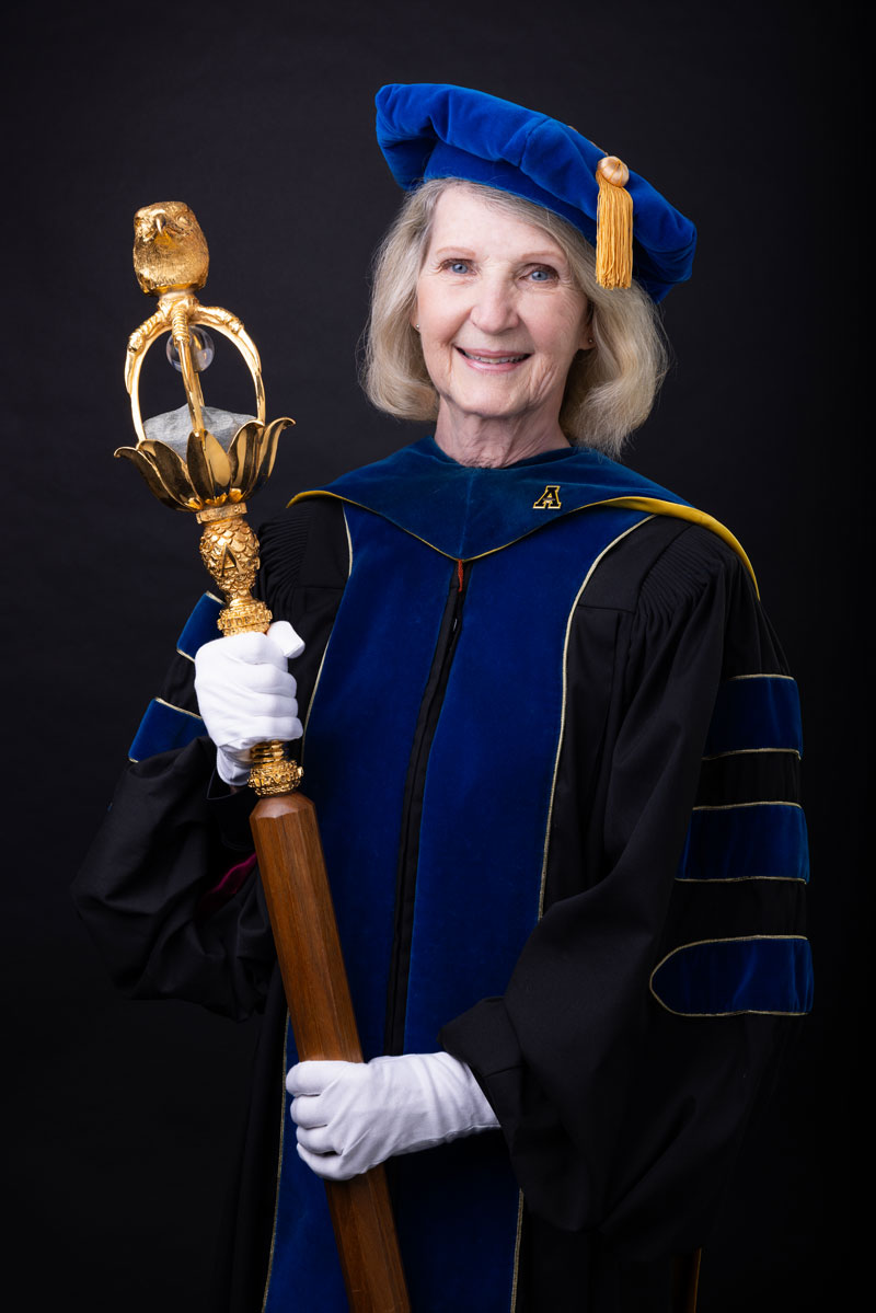 Dr. Cheryl Lee with Mace